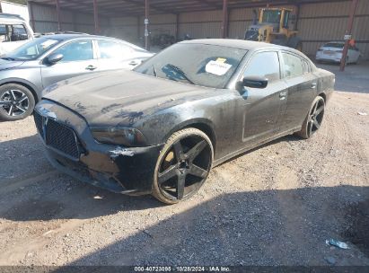 2011 DODGE CHARGER Black  Flexible Fuel 2B3CL3CG7BH545529 photo #3