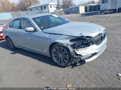 2018 BMW 540I XDRIVE Silver  Gasoline WBAJE7C5XJWD53303 photo #1