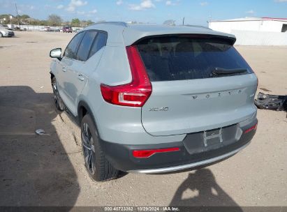 2024 VOLVO XC40 B5 PLUS BRIGHT THEME Gray  Gasoline YV4L12UE8R2217967 photo #4