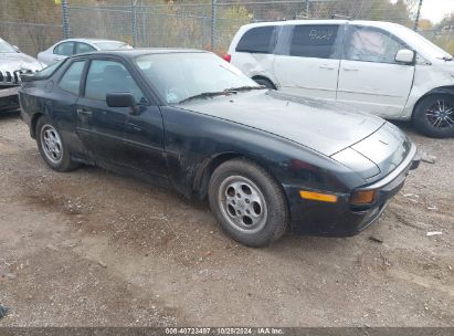 1987 PORSCHE 944 Black  Gasoline WP0AB0946HN474585 photo #1