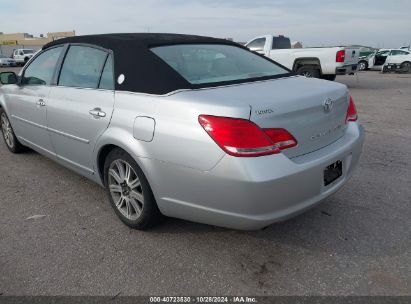 2007 TOYOTA AVALON LIMITED Silver  Gasoline 4T1BK36B97U238473 photo #4