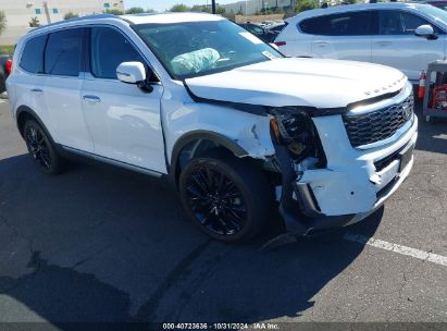 2021 KIA TELLURIDE SX White  Gasoline 5XYP54HC6MG167162 photo #1