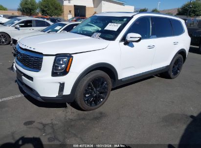 2021 KIA TELLURIDE SX White  Gasoline 5XYP54HC6MG167162 photo #3