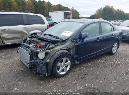 2008 HONDA CIVIC EX Blue  Gasoline 1HGFA16858L091823 photo #3