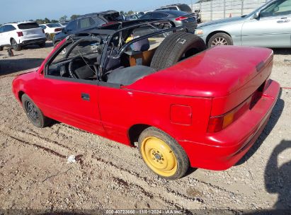 1991 GEO METRO LSI SPRINT CL Red  Gasoline JG1MR3363MK608980 photo #4