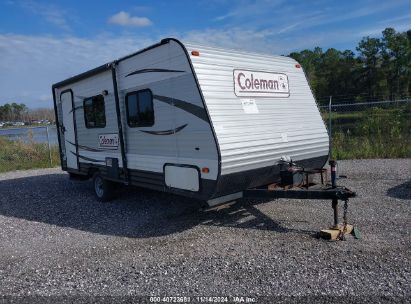 2017 COLEMAN TRAVEL TRAILER Gray  Other 4YDT16F18HH933040 photo #1