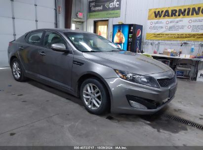 2013 KIA OPTIMA EX Gray  Gasoline 5XXGN4A76DG213977 photo #1