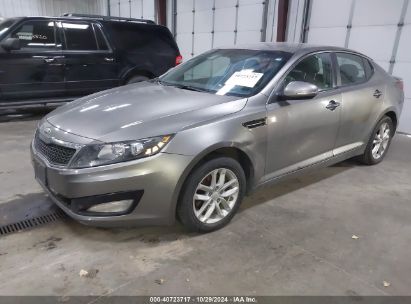 2013 KIA OPTIMA EX Gray  Gasoline 5XXGN4A76DG213977 photo #3