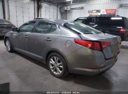 2013 KIA OPTIMA EX Gray  Gasoline 5XXGN4A76DG213977 photo #4