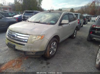 2007 FORD EDGE SEL PLUS Silver  Gasoline 2FMDK49C47BB50018 photo #3