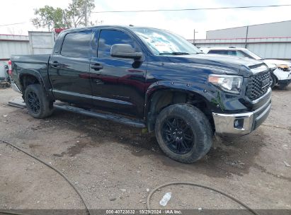 2019 TOYOTA TUNDRA SR5 5.7L V8 Black  Flexible Fuel 5TFDW5F10KX799267 photo #1