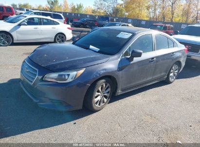 2017 SUBARU LEGACY 2.5I PREMIUM Gray  Gasoline 4S3BNAC68H3021981 photo #3