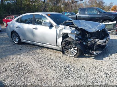 2016 HYUNDAI EQUUS SIGNATURE Silver  Gasoline KMHGH4JH3GU106251 photo #1