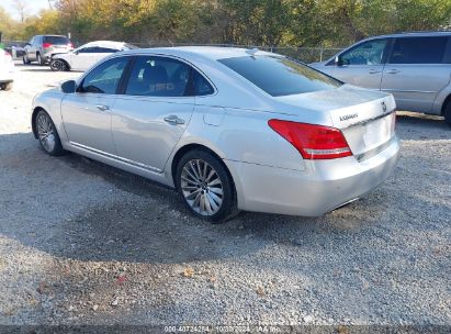 2016 HYUNDAI EQUUS SIGNATURE Silver  Gasoline KMHGH4JH3GU106251 photo #4