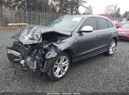 2015 AUDI SQ5 3.0T PREMIUM PLUS Gray  Gasoline WA1CGAFP6FA134401 photo #3