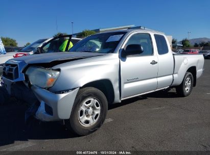 2012 TOYOTA TACOMA ACCESS CAB Silver  Gasoline 5TFTX4CN9CX012280 photo #3