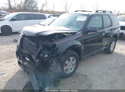 2010 MERCURY MARINER Black  Gasoline 4M2CN8B77AKJ16769 photo #3