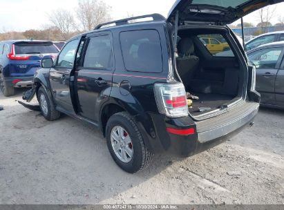 2010 MERCURY MARINER Black  Gasoline 4M2CN8B77AKJ16769 photo #4