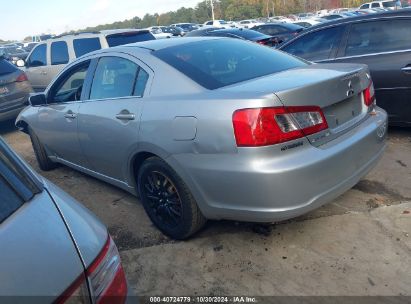 2012 MITSUBISHI GALANT ES/SE Silver  Gasoline 4A32B3FF1CE011402 photo #4