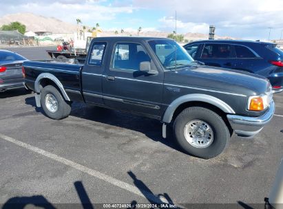 1993 FORD RANGER SUPER CAB Black  Gasoline 1FTDR15X0PPA64690 photo #1