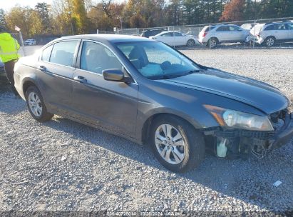 2008 HONDA ACCORD 2.4 LX-P Gray  Gasoline 1HGCP26498A016770 photo #1