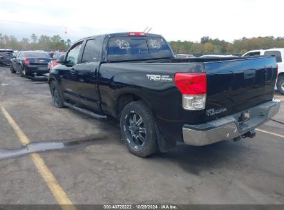 2010 TOYOTA TUNDRA DOUBLE CAB SR5 Black  Gasoline 5TFRM5F11AX011168 photo #4