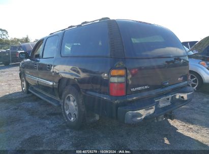 2005 GMC YUKON XL 1500 SLT Black  Flexible Fuel 1GKEC16Z05J157803 photo #4