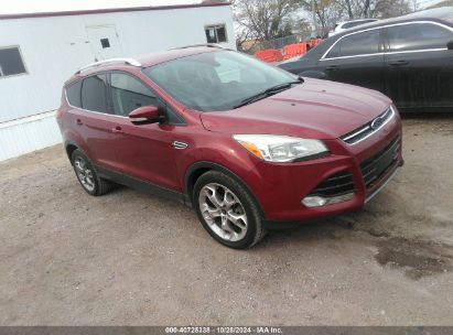 2016 FORD ESCAPE TITANIUM Red  Gasoline 1FMCU0J98GUC11086 photo #1