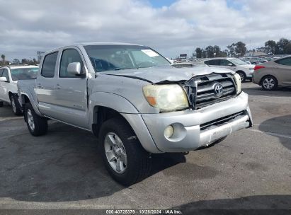 2006 TOYOTA TACOMA PRERUNNER V6 Silver  Gasoline 5TEJU62N96Z300634 photo #1