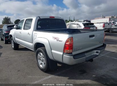 2006 TOYOTA TACOMA PRERUNNER V6 Silver  Gasoline 5TEJU62N96Z300634 photo #4