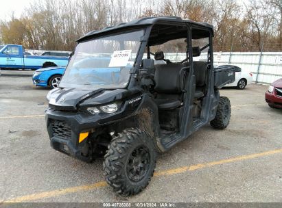 2022 CAN-AM DEFENDER MAX DPS HD10 Black  Gasoline 3JBUBAX43NK000569 photo #3