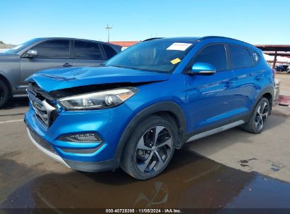 2018 HYUNDAI TUCSON VALUE Blue  Gasoline KM8J33A24JU629778 photo #3