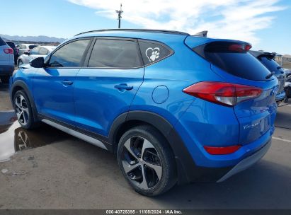 2018 HYUNDAI TUCSON VALUE Blue  Gasoline KM8J33A24JU629778 photo #4