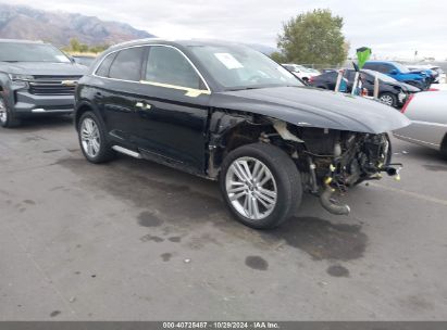 2019 AUDI Q5 45 PREMIUM Black  Gasoline WA1BNAFY6K2068396 photo #1