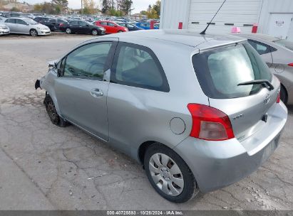 2008 TOYOTA YARIS Silver  Gasoline JTDJT923485169881 photo #4