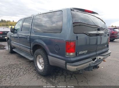 2002 FORD EXCURSION XLT Gray  Gasoline 1FMNU40L52EA41690 photo #4