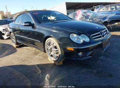 2006 MERCEDES-BENZ CLK 55 AMG Black  Gasoline WDBTK76G36T063250 photo #1