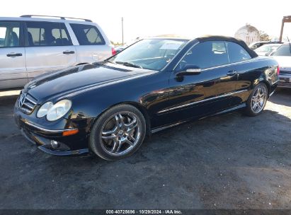 2006 MERCEDES-BENZ CLK 55 AMG Black  Gasoline WDBTK76G36T063250 photo #3