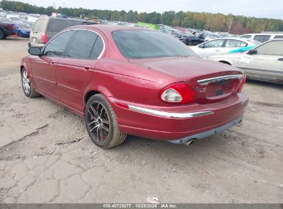 2006 JAGUAR X-TYPE 3.0 Red  Gasoline SAJWA51A66WE89834 photo #4