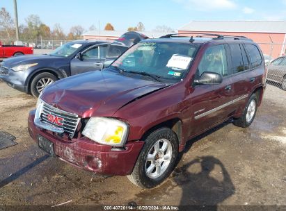 2006 GMC ENVOY SLE Maroon  Gasoline 1GKDT13S262179378 photo #3