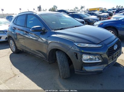 2019 HYUNDAI KONA SEL Gray  Gasoline KM8K22AA8KU393355 photo #1