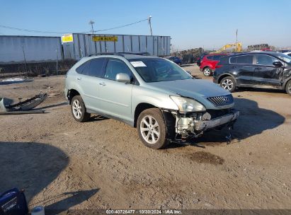 2008 LEXUS RX 350 Silver  Gasoline 2T2HK31U28C052047 photo #1