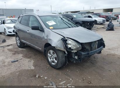 2014 NISSAN ROGUE SELECT S Gray  Gasoline JN8AS5MV7EW710703 photo #1