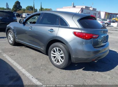 2016 INFINITI QX70 Gray  Gasoline JN8CS1MU2GM670344 photo #4