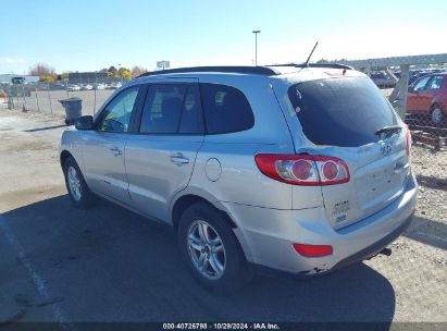 2011 HYUNDAI SANTA FE GLS V6 Silver  Gasoline 5XYZGDAG0BG016198 photo #4