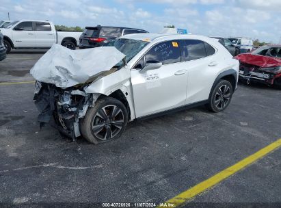 2020 LEXUS UX 200 White  Gasoline JTHX3JBH6L2024714 photo #3