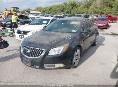 2011 BUICK REGAL CXL TURBO RUSSELSHEIM Black  Flexible Fuel W04G15GV2B1075932 photo #3