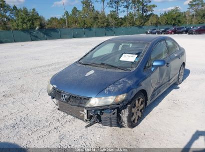 2010 HONDA CIVIC LX Blue  Gasoline 2HGFA1F55AH318257 photo #3