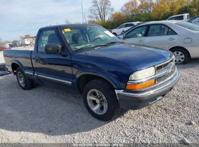 2003 CHEVROLET S-10 LS Blue  Gasoline 1GCCS14H538274099 photo #1