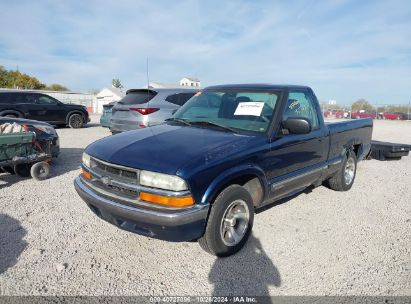 2003 CHEVROLET S-10 LS Blue  Gasoline 1GCCS14H538274099 photo #3